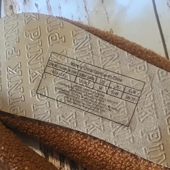 Victoria's Secret Brown Slippers - Picture 7 of 7